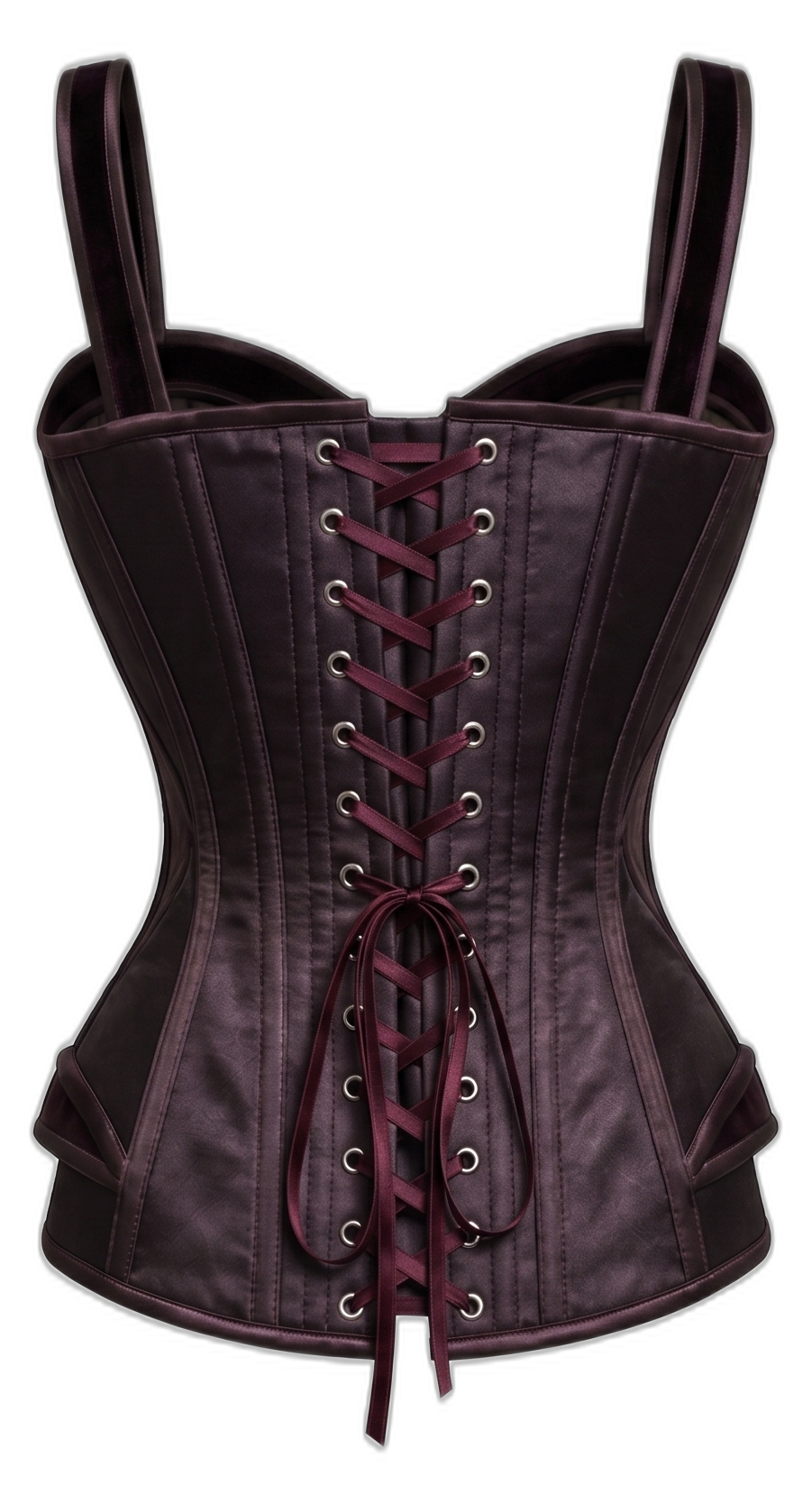 Belgin Küpeli one-off corset, side 1, back view