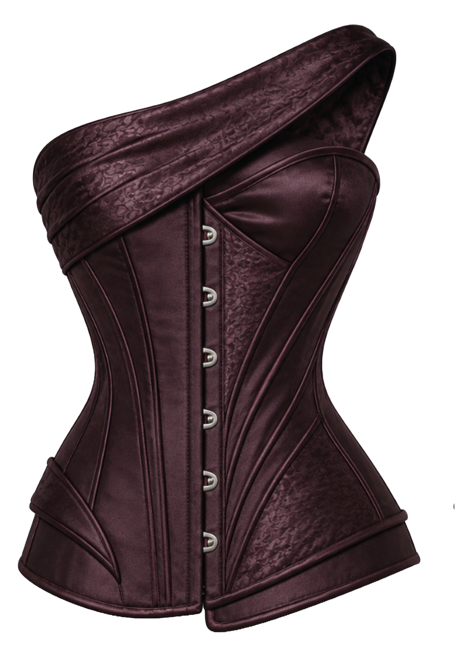 Belgin Küpeli one-off corset, side 1, front view